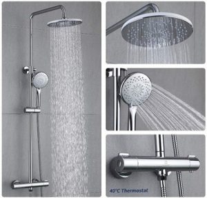 Colonna doccia termostatica HOMELODY 40 Colonna doccia termostatica HOMELODY 40