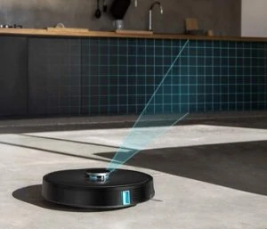 sistema de mapeo y sensores robot aspirador