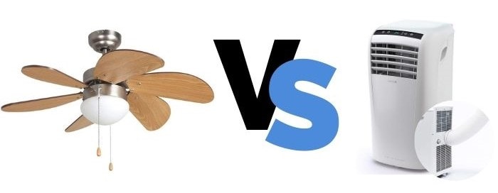 ventoinha de tecto vs ar condicionado portátil ventoinha de tecto vs ar condicionado portátil